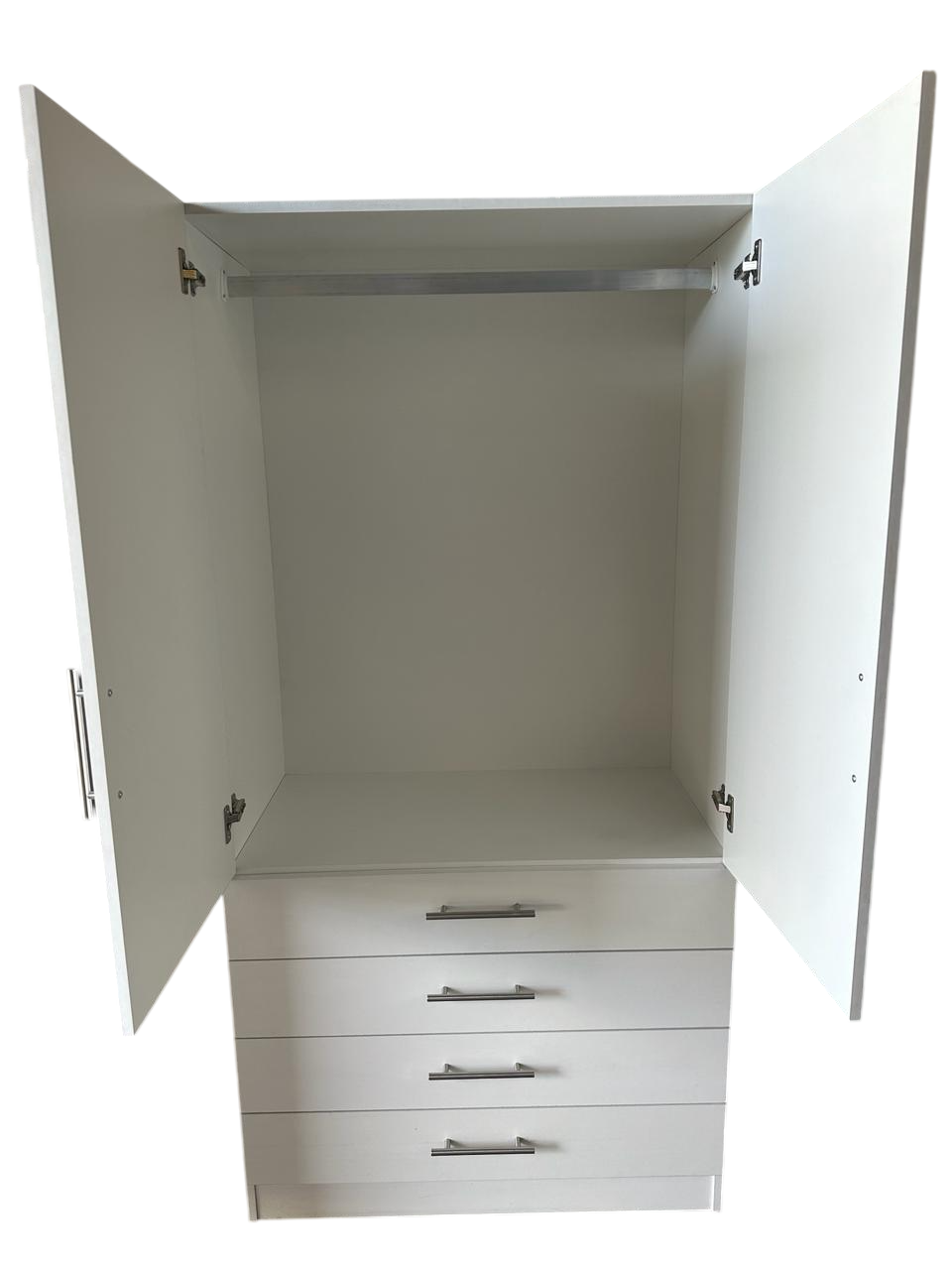4 Drawer with Hanging Wardrobe